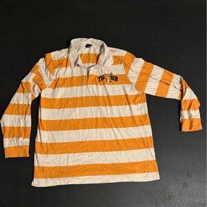 Disney Tigger Orange and White Striped Shirt